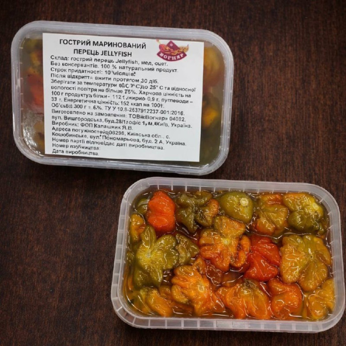 Jellyfish гострий маринований перець