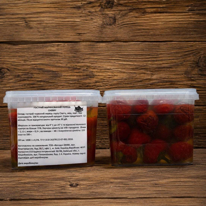 Острый маринованный перец Cherry