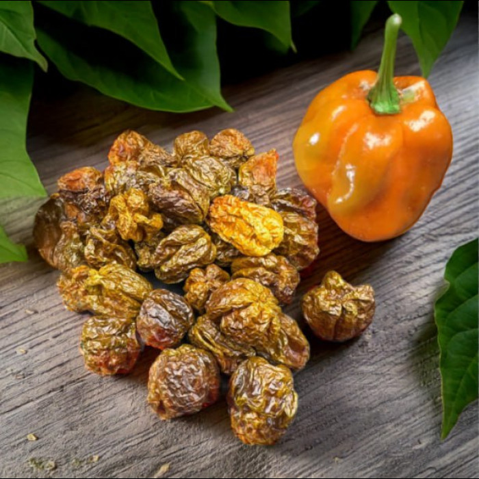 Habanero Yellow сушений перець 