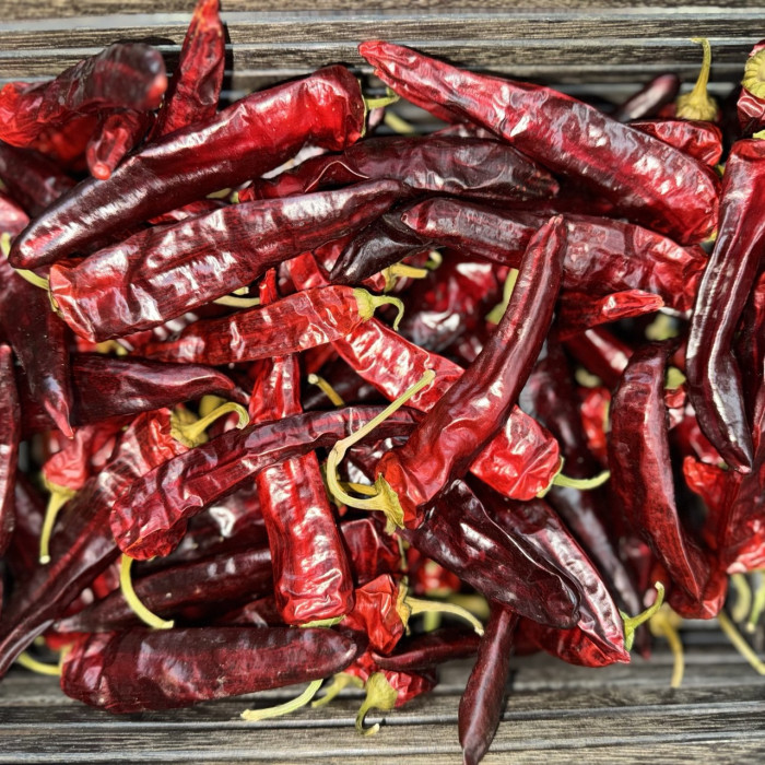Cayenne Red Ember Organic сушеный перец 